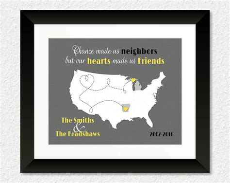 personalized gifts for neighbors|gifts for neighbors moving away.